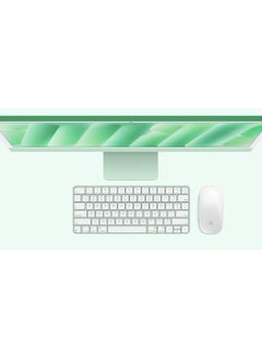 Apple 24-inch iMac MWUE3 with Retina 4.5K Display, M4 Chip 8-Core CPU 8-Core GPU Processor/16GB RAM/256GB SSD/macOS English Green  - Image 4