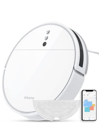 Dreame F9 Robot Vacuum Cleaner with Mop 2500Pa, 5200mAh Battery, Sweep and Mop 2-in-1, 150min Runtime, Advanced mapping, Compatible with Alexa, App/WIFI 46 W RVS5-WHO White - pnsku/N70125645V/45/_/1730211758/db886d2c-0253-4e2f-80c0-d6fdb8bd0ff8