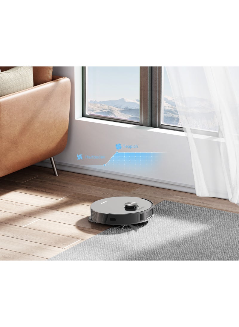 Dreame - Dreame L10 Pro Robot Vacuum Cleaner 2 in 1, Rotating Mop, 3D Obstacle Detection, Multi-Level Mapping, Powerful Suction 5300Pa Hard Floor Mat, Pet Hair, WiFi/APP/Alexa, Black 46 W RLS5L-B BLACK - Image 1