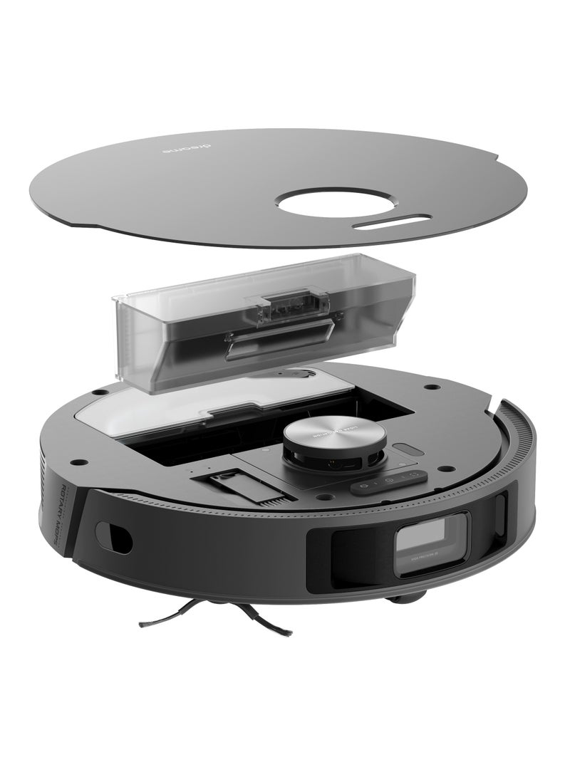 Dreame - Dreame L10 Pro Robot Vacuum Cleaner 2 in 1, Rotating Mop, 3D Obstacle Detection, Multi-Level Mapping, Powerful Suction 5300Pa Hard Floor Mat, Pet Hair, WiFi/APP/Alexa, Black 46 W RLS5L-B BLACK - Image 1