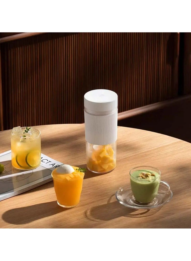 Xiaomi Mijia Mini Portable Blender Electric Fruit Juicer Machine Orange Juicer Mixer Food Processor Juice Maker Home 300 ml 45 W MZJZB02PL White  - Image 5