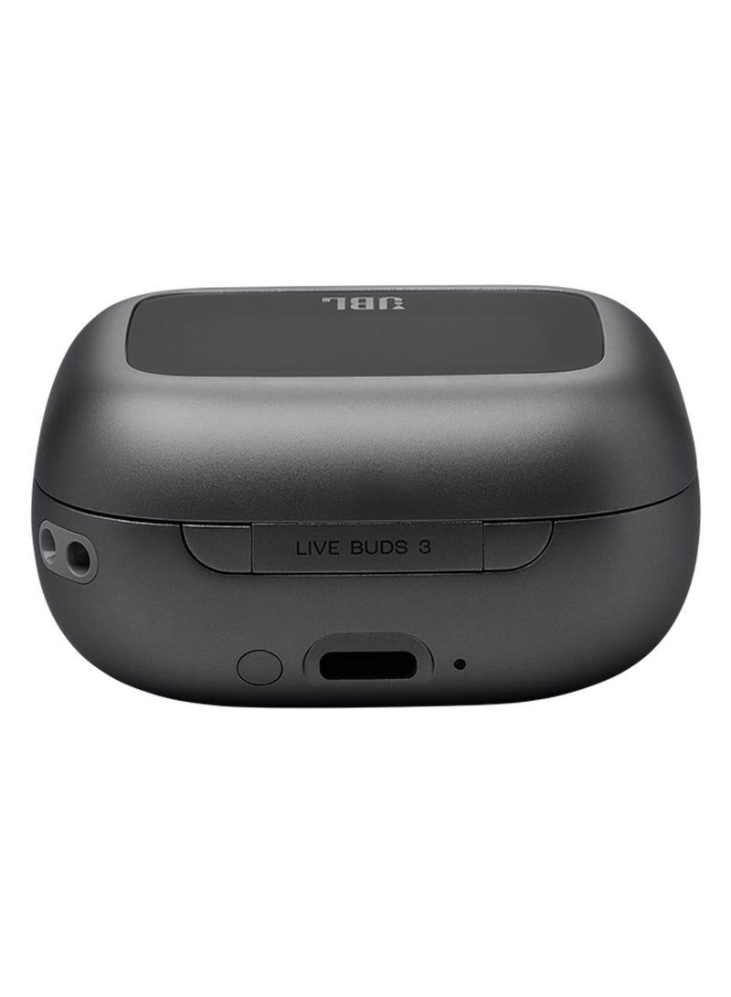Live Buds 3 True Wireless Noise Cancelling Bud-Type Earbuds With Smart Charging Case Black
