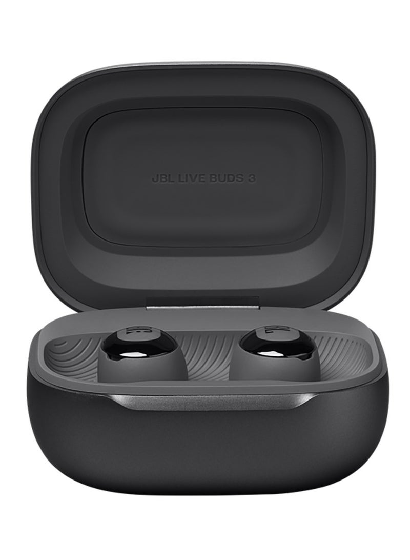 Live Buds 3 True Wireless Noise Cancelling Bud-Type Earbuds With Smart Charging Case Black