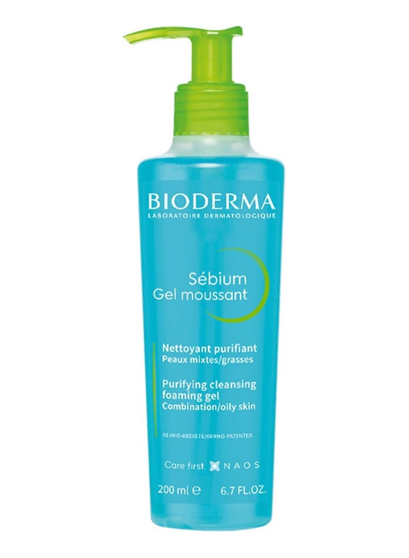 بيوديرما Sebium Gel Mosant 200ml 