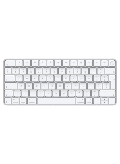 Magic Keyboard With Touch ID For Mac Models With Apple Silicon (USB-C Port) - International English(2024)-Official Apple Stock White