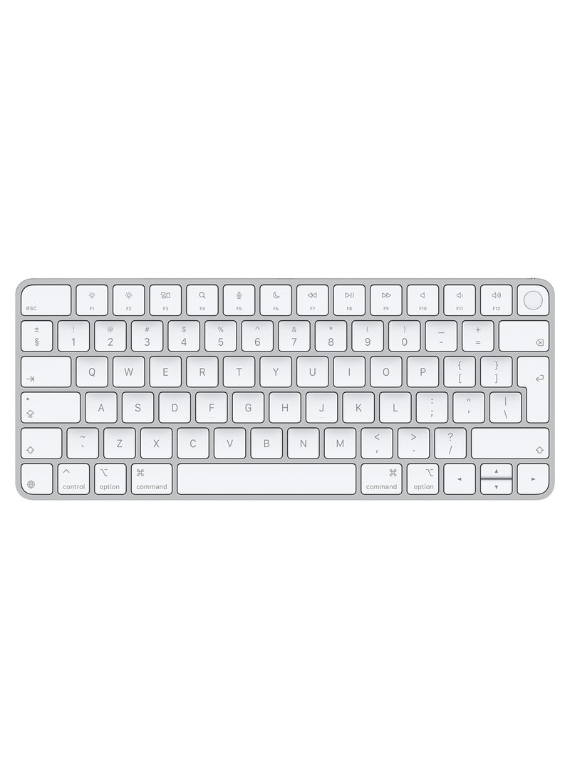 Apple Magic Keyboard With Touch ID For Mac Models With Apple Silicon (USB-C Port) - International English(2024)-Official Apple Stock White  - Image 1
