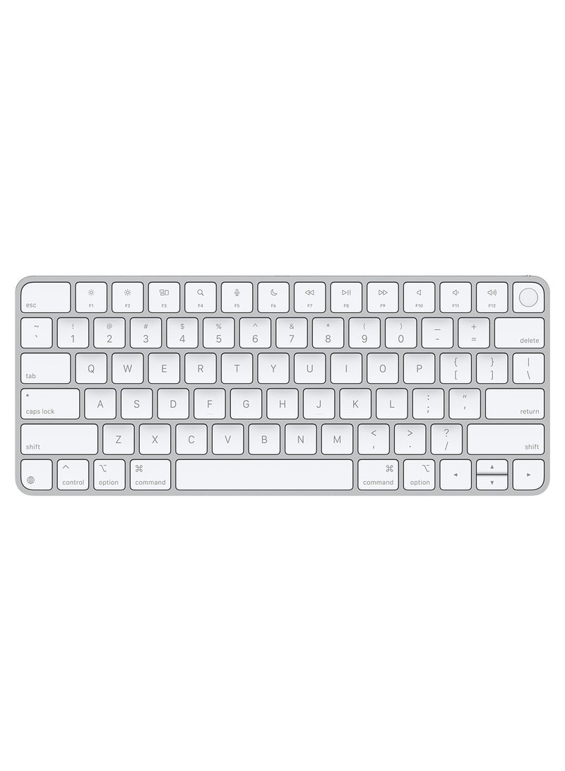 Apple - Magic Keyboard With Touch ID For Mac models With Apple Silicon (USB-C Port) - US English(2024)-Official Apple Stock White - Image 1