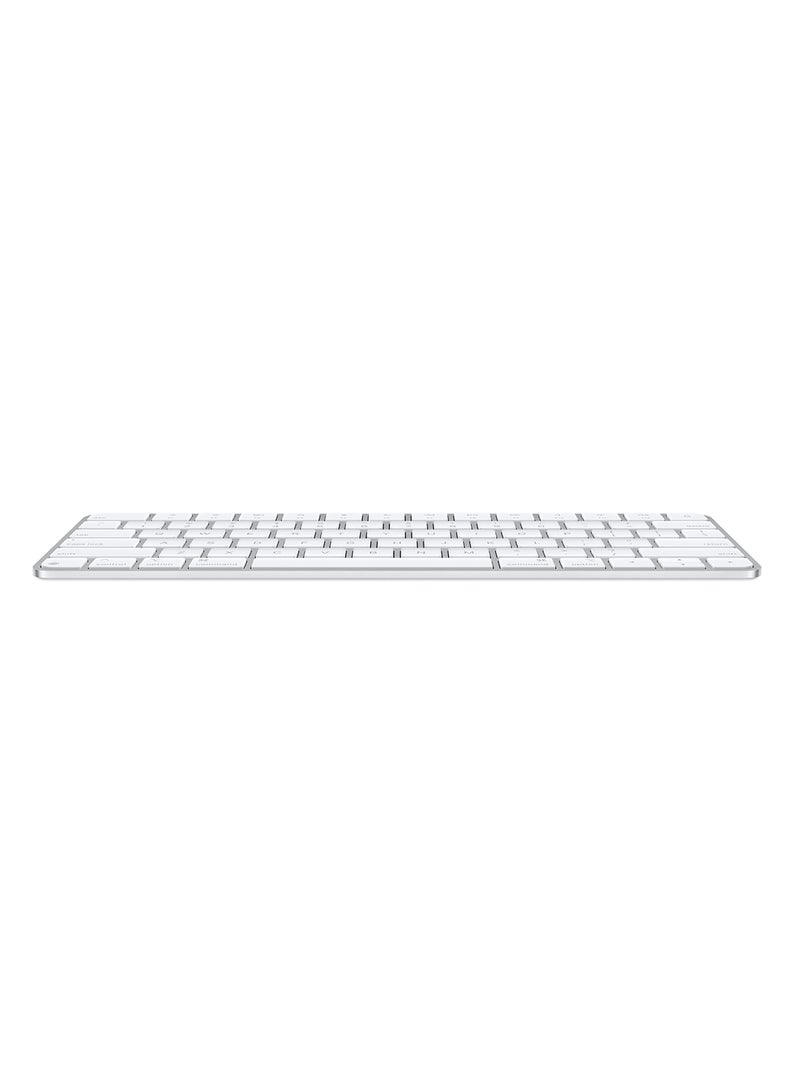 أبل Magic Keyboard (USB-C) - White US English (2024) - Official Stock White  - Image 2