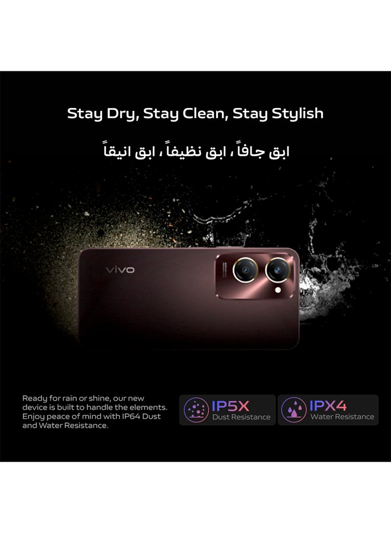 Y28s 5G Dual SIM Mocha Brown 6GB RAM 128GB - Middle East Version
