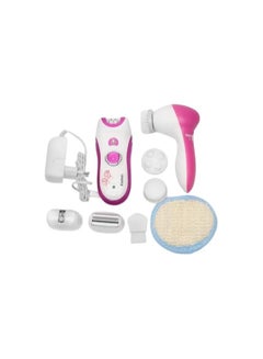 Kemei 6 in 1 Women's Hair Removal Machine, Dry Use, Multicolor - KM-3066  - Image 2