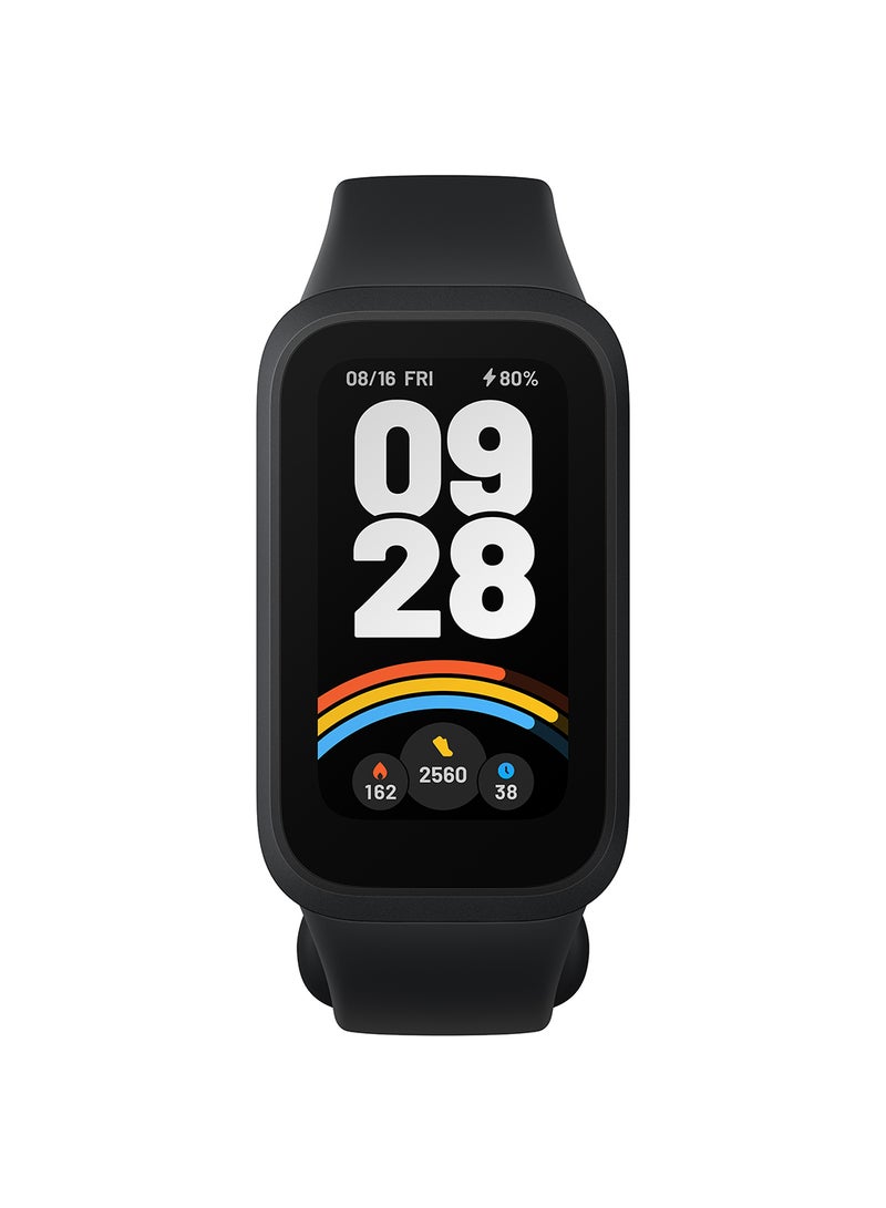 Xiaomi - Smart Band 9 Active – Black | Fitness Tracker with AMOLED Display & Health Monitoring Black - Image 1