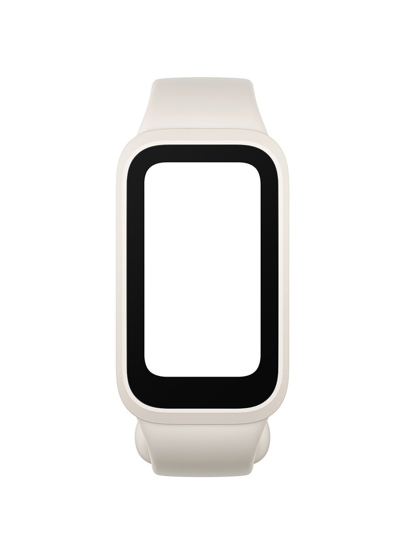 Xiaomi - Smart Band 9 Active – Beige White | Fitness Tracker with AMOLED Display & Health Monitoring Beige White - Image 1
