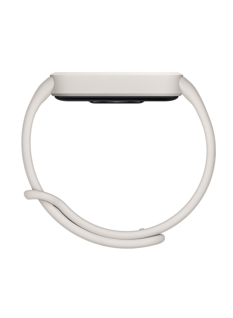 Xiaomi - Smart Band 9 Active – Beige White | Fitness Tracker with AMOLED Display & Health Monitoring Beige White - Image 1
