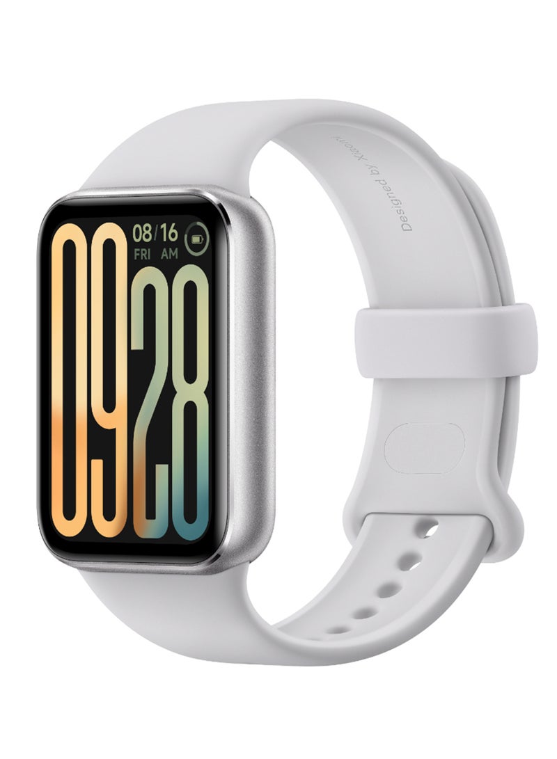 شاومي - Smart Band 9 Pro Moonlight Silver - Image 1