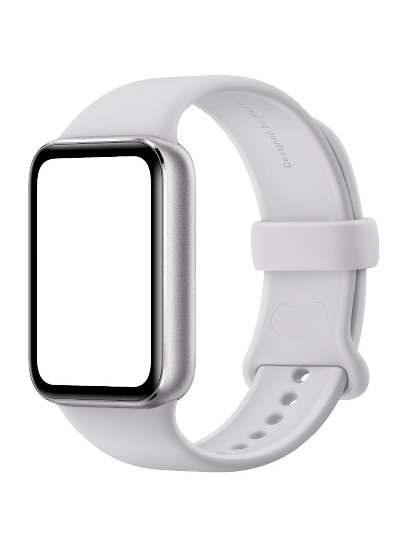 شاومي - Smart Band 9 Pro Moonlight Silver - Image 1