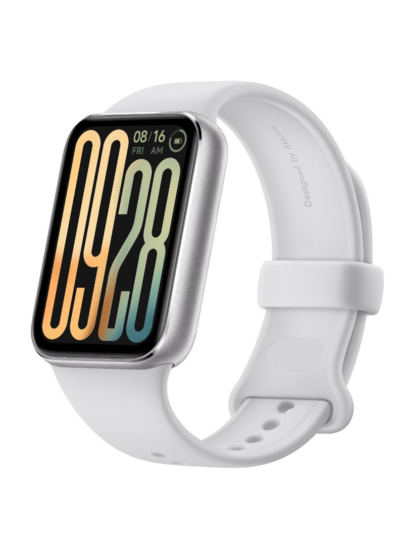شاومي - Smart Band 9 Pro Moonlight Silver - Image 1