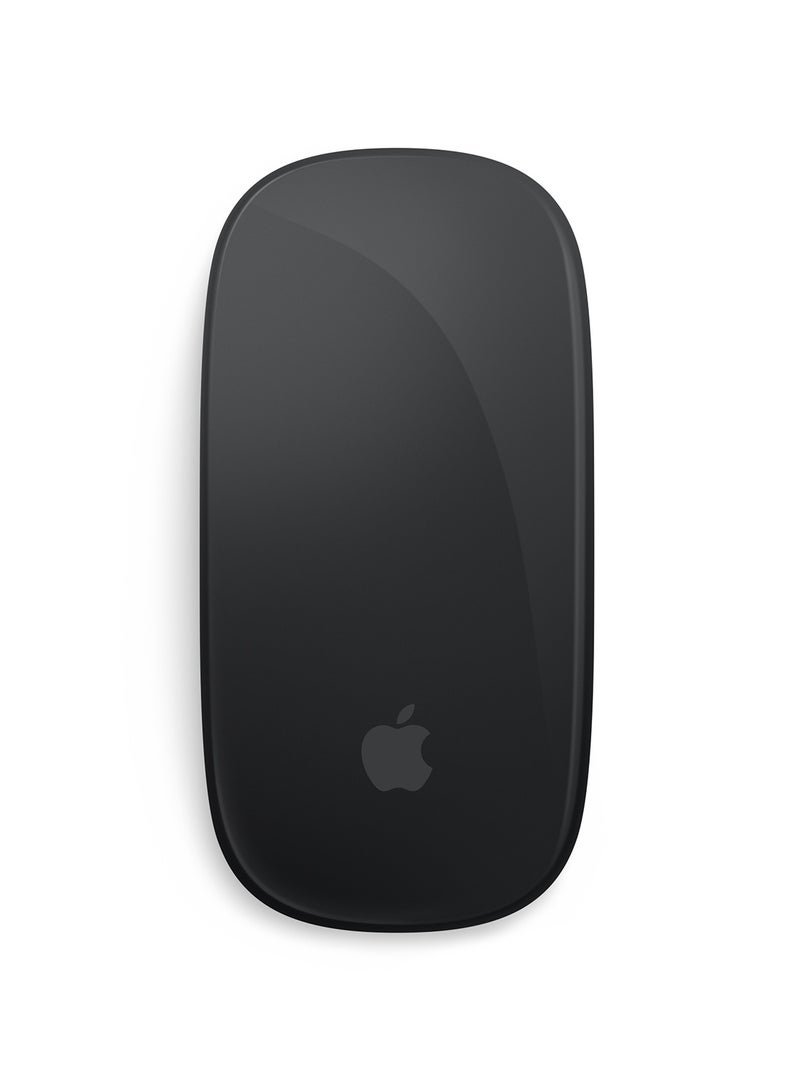 ابل  Magic Mouse (USB-C Port) - Black Multi-Touch Surface (2024) - Official Stock Black - Image 2