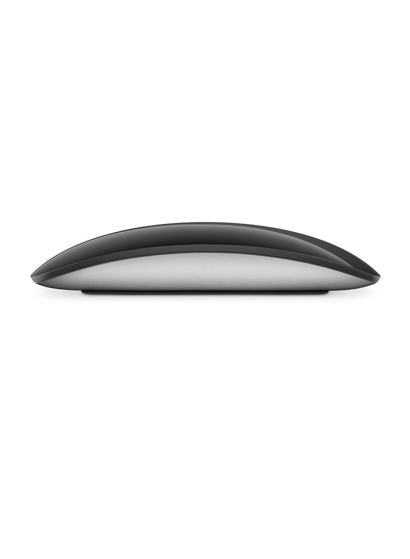 ابل  Magic Mouse (USB-C Port) - Black Multi-Touch Surface (2024) - Official Stock Black - Image 4