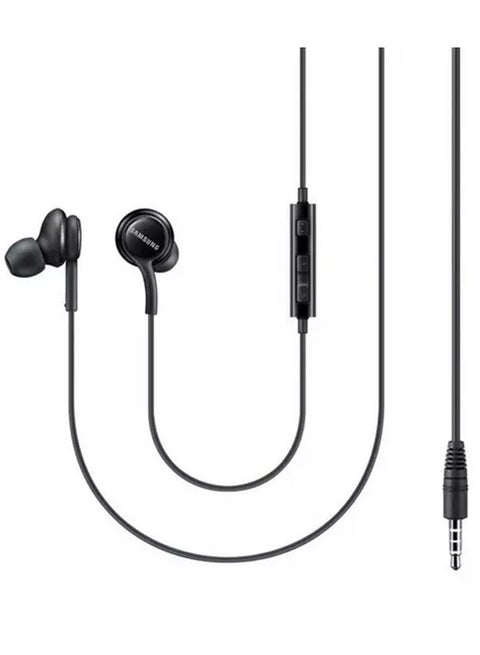 Wired In Ear Headphones Black