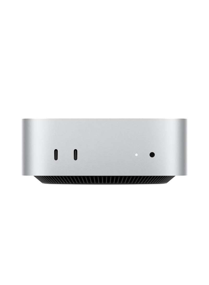 Apple - 2024 Mac Mini, M4 Chip 10-Core CPU 10-Core GPU Processor/16GB RAM/256GB SSD/macOS Silver - Image 1