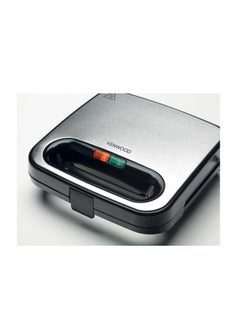 KENWOOD Sandwich Maker: Non-Stick Sandwich Plate 750 W SMM00.000SI Black/Silver  - Image 4