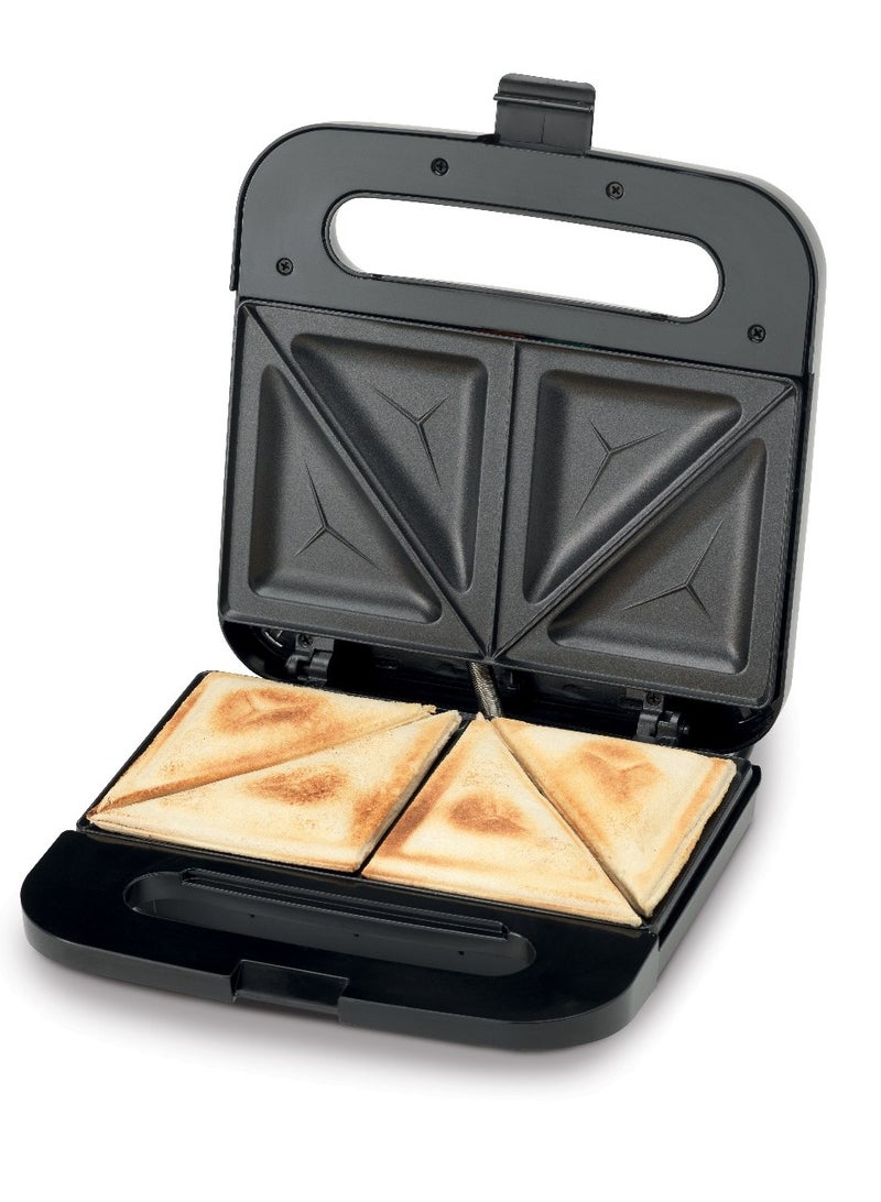 كينوود Sandwich Maker: Non-Stick Sandwich Plate 750 W SMM00.000SI Black/Silver  - Image 3