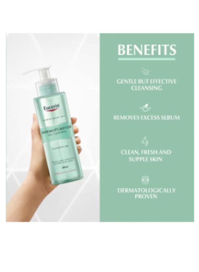 آفين Fluide SPF 50+ Sunscreen + Dermopurifyer Oil Control Face Cleansing Gel For Blemish And Acne-Prone Skin 50ML+200MLml - Image 5