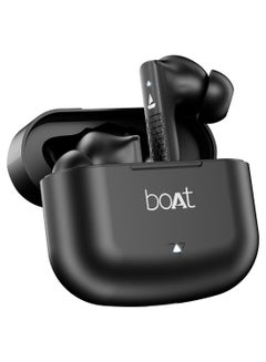Airdopes 91 In Ear Tws Earbuds With 45 Hrs Playtime, Beast Mode With 50 Ms Low Latency, Dual Mics With Enx, Asap Charge, Iwp Tech, Ipx4 & Bluetooth V5.3 Active Black