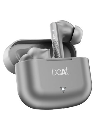 Airdopes 91 In Ear TWS Earbuds with 45 hrs Playtime, Beat Mode with 50 ms Low Latency, Dual Mics with ENx, ASAP Charge, IWP Tech, IPX4 & Bluetooth v5.3 Mist Grey - pnsku/N70125902V/45/_/1730304059/4f0e5d63-0c75-488b-a7f2-e046c8f04eb8
