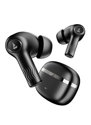 Nirvana Ion Anc In Ear Tws Earbuds With 120 Hrs Playtime, Anc Upto 32 Db, 4 Mics Enx Technology, Adaptive Eq By Mimi, In-Ear Detection & Bluetooth V5.2 Crystal Black - pnsku/N70125907V/45/_/1745911208/d8e3b3cf-4b7e-4dfc-b5c8-0e9d10675ebc