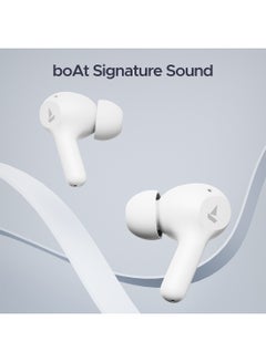 boAt Airdopes 71 Tws Earbuds With 40 Hours Playtime, Dual Mics With Enx, Asap  Charge, Iwp, Beast Mode With 50 Ms Low Latency, Ipx4 & Pocketable Id Frost White  - Image 5