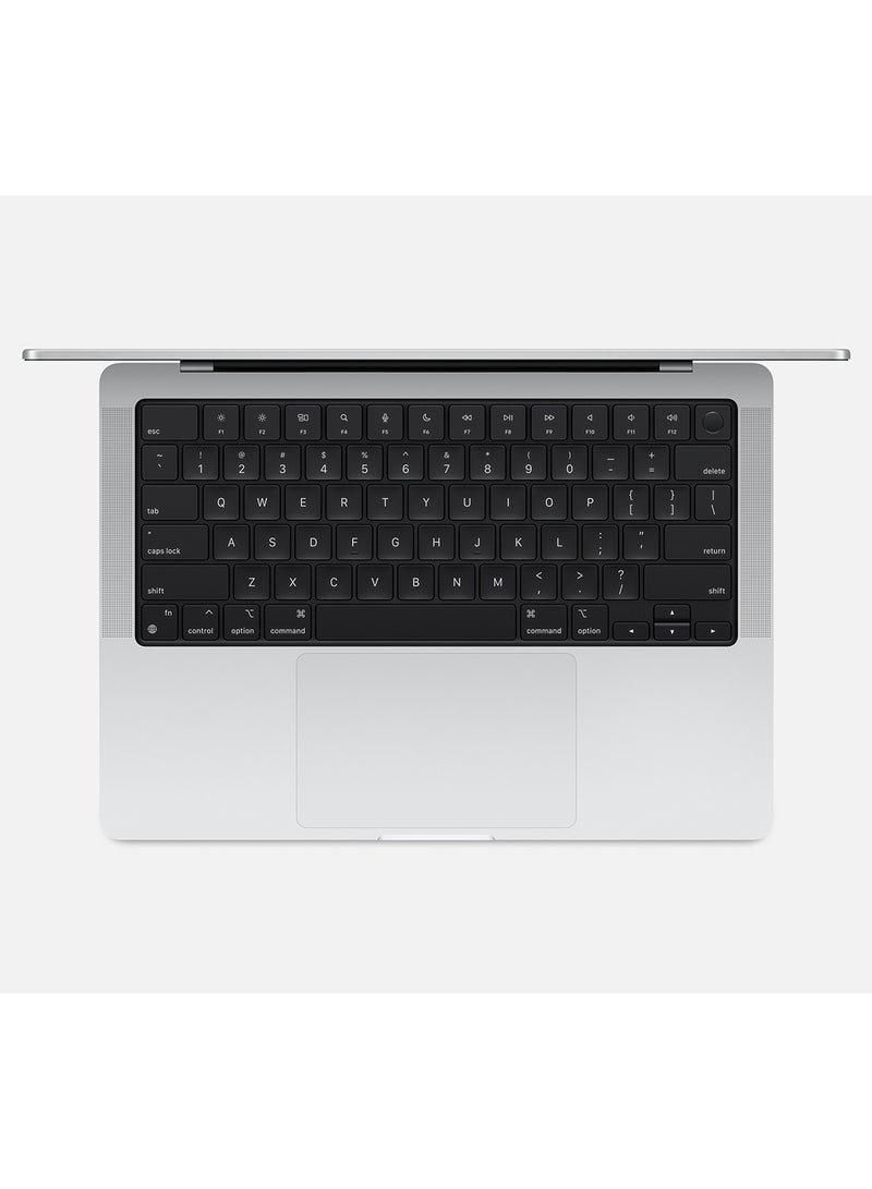 Apple - MacBook Pro MW2X3 Liquid XDR Retina 14-Inch Display, M4 Chip 10-Core CPU 10-Core GPU Processor/16GB RAM/1TB SSD/macOS English/Arabic Silver - Image 1