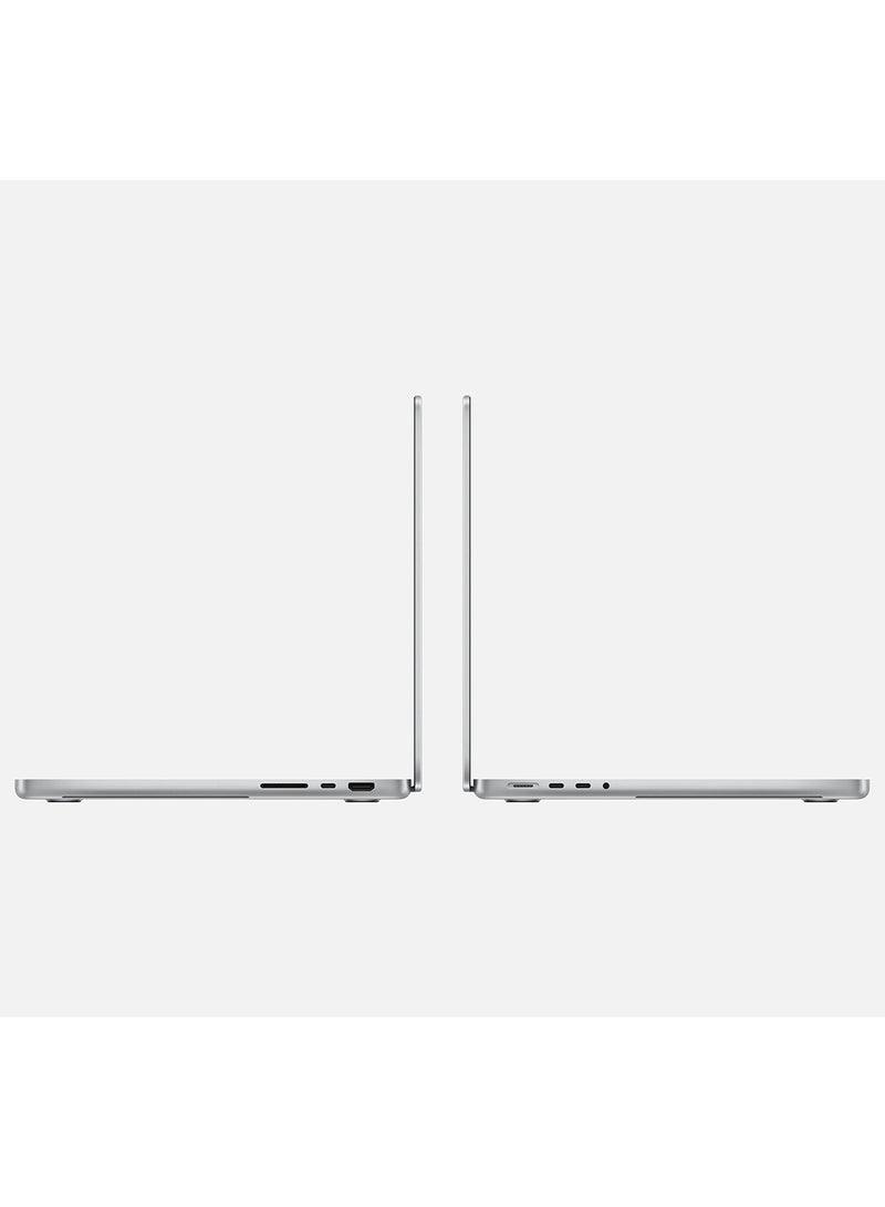 Apple - MacBook Pro MW2X3 Liquid XDR Retina 14-Inch Display, M4 Chip 10-Core CPU 10-Core GPU Processor/16GB RAM/1TB SSD/macOS English/Arabic Silver - Image 1