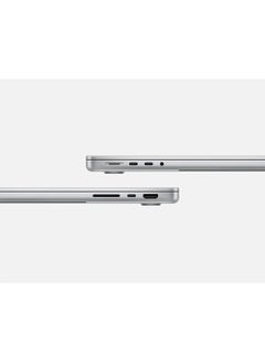 MacBook Pro MX2F3 Liquid XDR Retina 14-Inch Display, M4 Pro Chip 14-Core CPU 20-Core GPU Processor/24GB RAM/1TB SSD/macOS English/Arabic Silver - pnsku/N70125946V/45/_/1730445301/dd13b766-4dee-4309-99e8-f3f5a58b345f