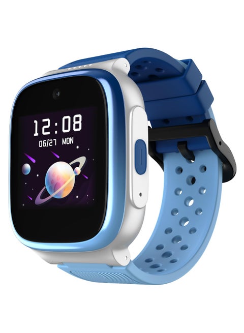 Explorer Kids Smart Watch With Gps Tracking, 2-Way Video & Voice Calling, Safe Zone Alert, School Mode, Sos, Habit Formation, App For Parents Phantom Blue