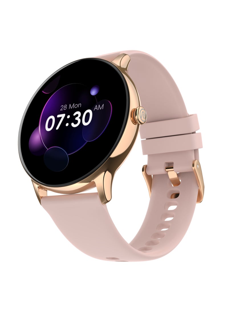 Noise Twist Go Smart Watch 1.39" Display, Trusyncᵀᴹ Bt Calling, Glossy Metal Finish, 150+ Watch Faces, Ip68, Sleep Tracking, 100+ Sports Modes, Smart Watch For Men And Women Rose Pink - Image 2
