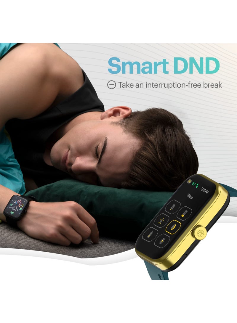 Noise Pulse 2 Max 1.85" Display, Bluetooth Calling Smart Watch, 10 Days Battery, 550 Nits Brightness, Smart Dnd, 100 Sports Modes, Smartwatch For Men And Women Midnight Blue  - Image 3