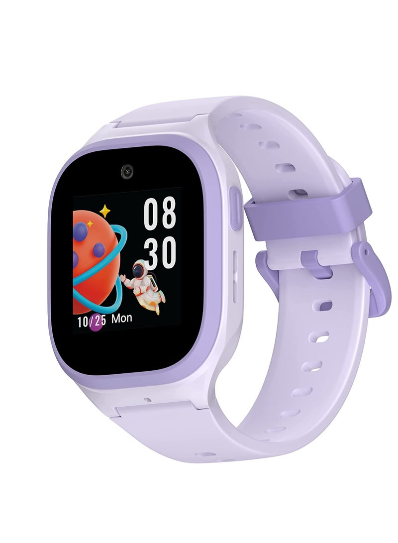 Noise - Scout Kids Smartwatch With Assisted Gps Tracking, 4G Video & Voice Call, Safe Zone Alert, Sos Button, Habit Formation, In-Built Games, Buddy App For Parents Twinkle Purple - Image 1