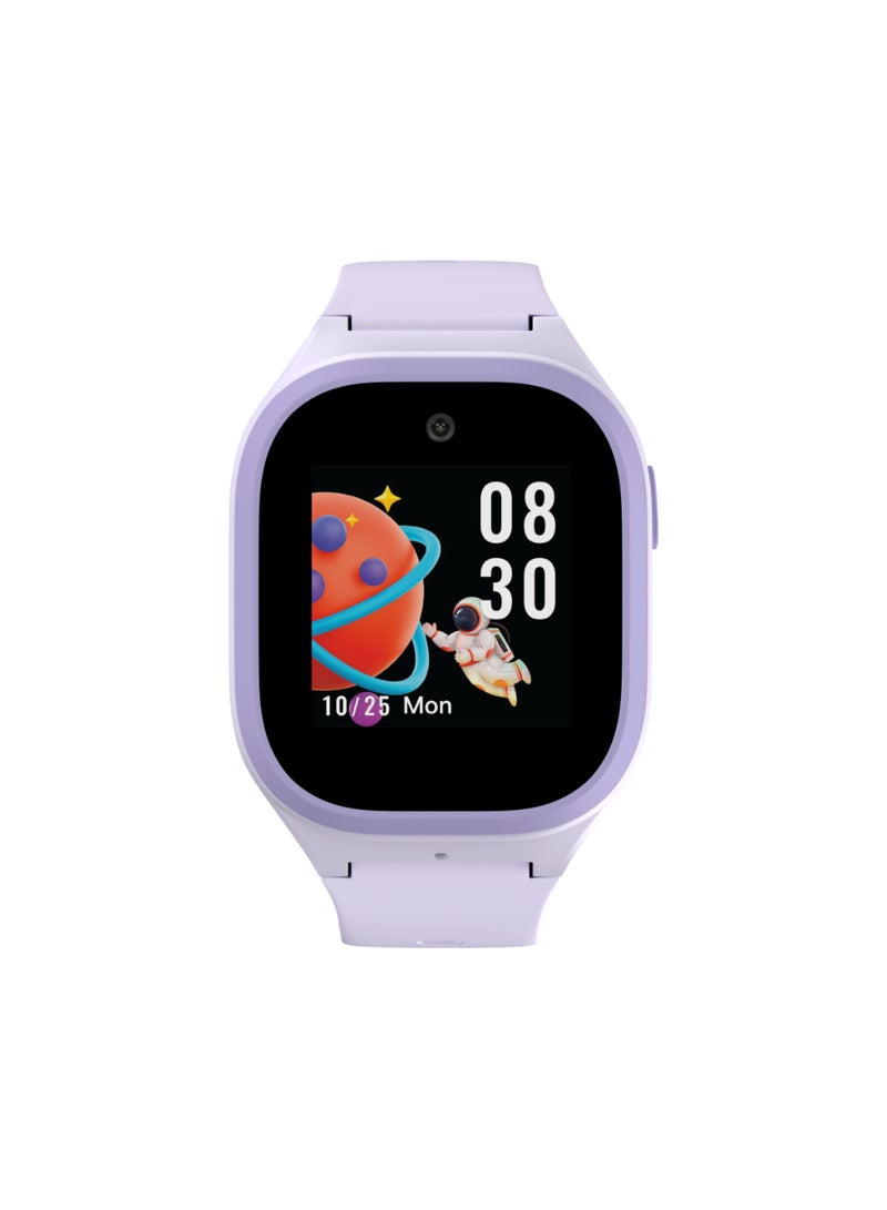 Noise - Scout Kids Smartwatch With Assisted Gps Tracking, 4G Video & Voice Call, Safe Zone Alert, Sos Button, Habit Formation, In-Built Games, Buddy App For Parents Twinkle Purple - Image 1