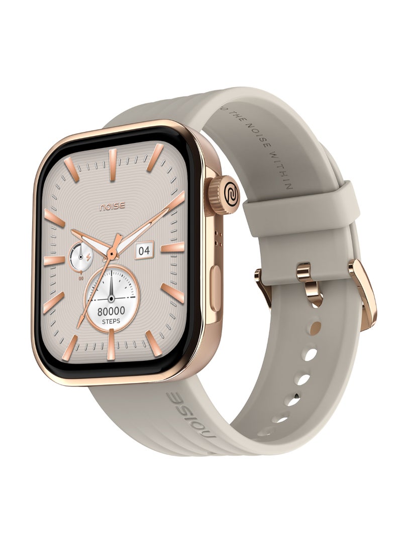 Noise - Pro 5 Smart Watch With 1.85" Amoled Display, Bt Calling, New Diy Watch Faces, Ultra Personalization With Smart Dock, Productivity Suite, 100 Sports Modes And More Starlight Gold - Image 1