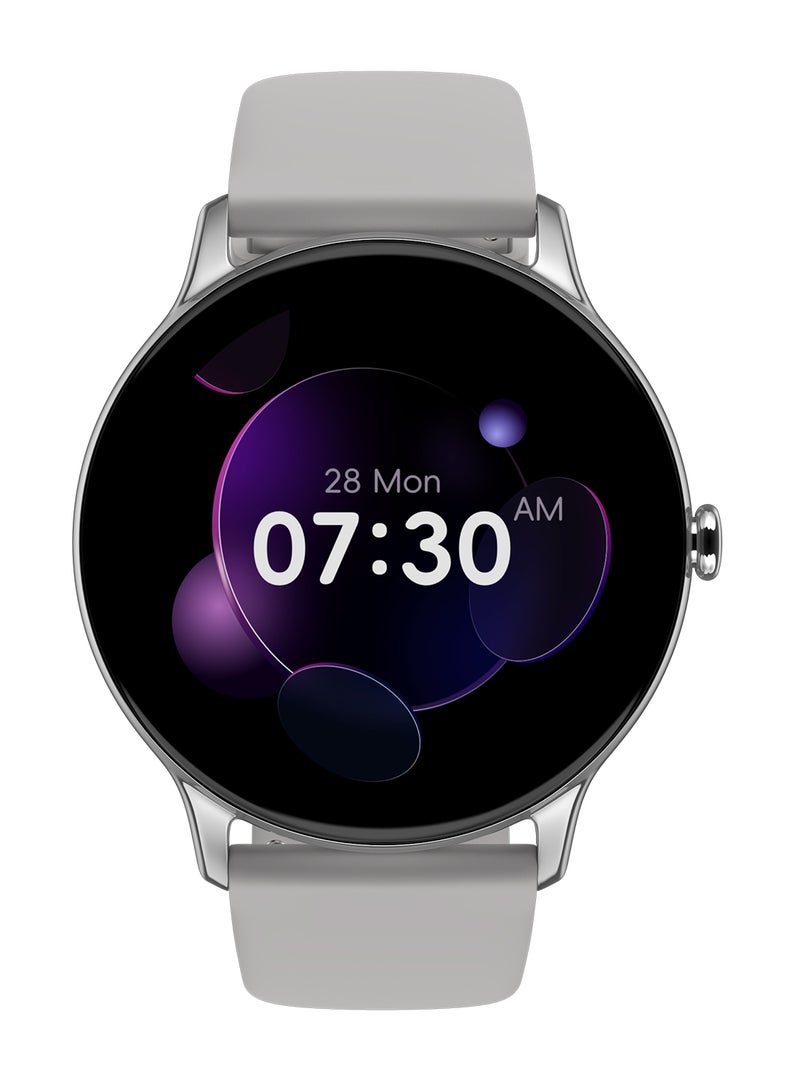 نويز ساعة ذكية توست جو بشاشة 1.39 بوصة، مكالمات بلوتوث ترسنكᵀᴹ، تشطيب معدني لامع، أكثر من 150 واجهة ساعة، مقاومة للماء IP68، تتبع النوم، أكثر من 100 وضع رياضي، ساعة ذكية للرجال والنساء - Image 2