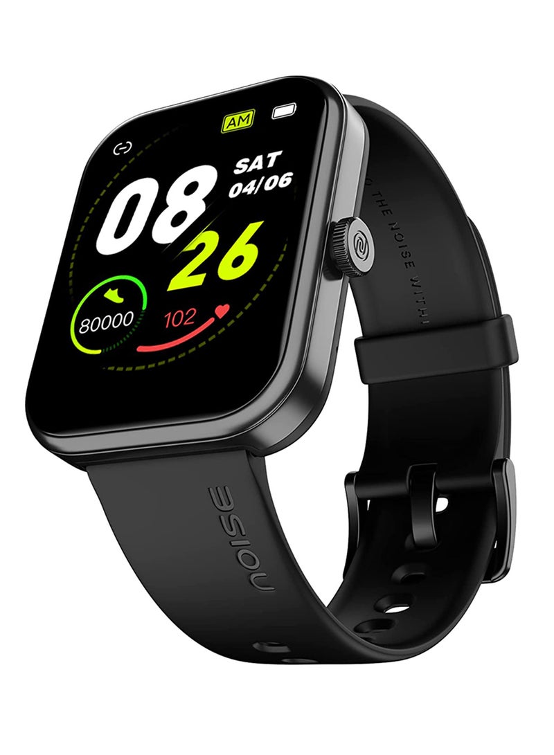 Noise Pulse 2 Max 1.85" Display, Bluetooth Calling Smart Watch, 10 Days Battery, 550 Nits Brightness, Smart Dnd, 100 Sports Modes, Smartwatch For Men And Women Jet Black  - Image 1