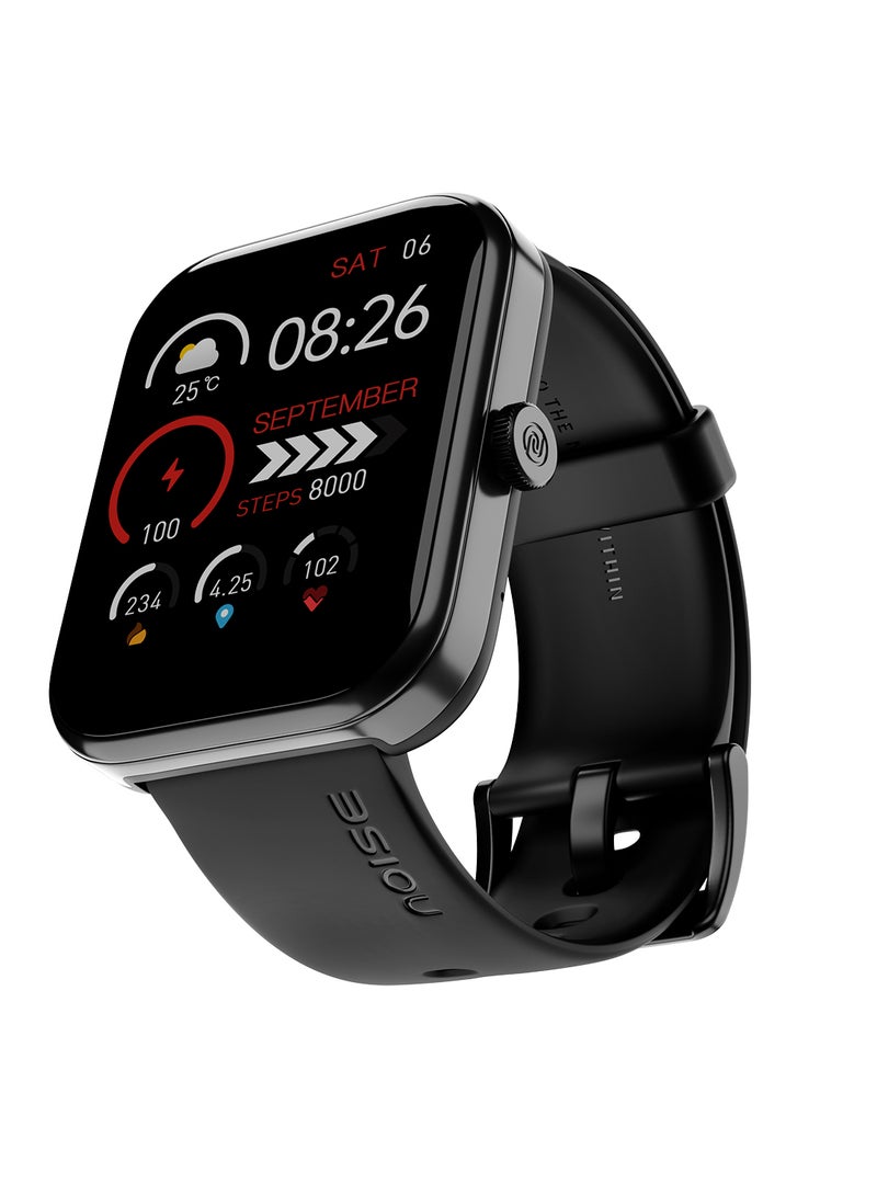 Noise Pulse 2 Max 1.85" Display, Bluetooth Calling Smart Watch, 10 Days Battery, 550 Nits Brightness, Smart Dnd, 100 Sports Modes, Smartwatch For Men And Women Jet Black  - Image 5