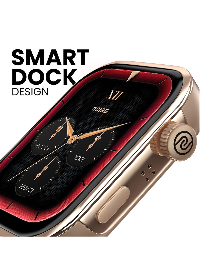 Noise - Pro 5 Smart Watch With 1.85" Amoled Display, Bt Calling, New Diy Watch Faces, Ultra Personalization With Smart Dock, Productivity Suite, 100 Sports Modes And More Elite Rose Gold - Image 1