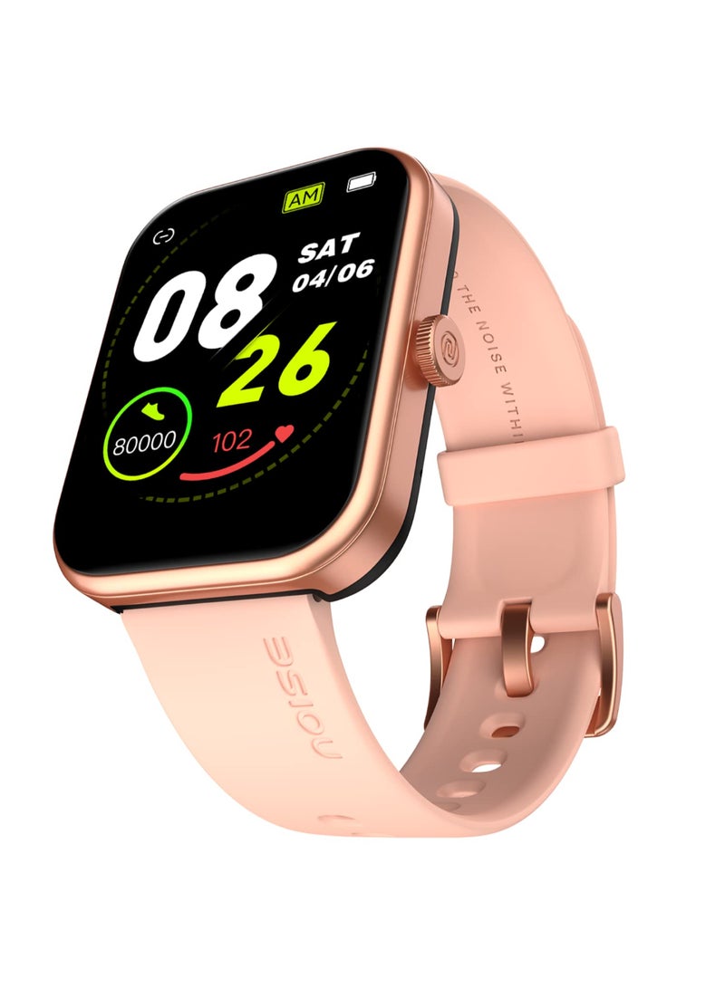 نويز ساعة ذكية Pulse 2 Max بشاشة 1.85 بوصة، مكالمات بلوتوث، بطارية لمدة 10 أيام، سطوع 550 نت، وضع عدم الإزعاج الذكي، 100 وضع رياضي، ساعة ذكية للرجال والنساء - Image 1