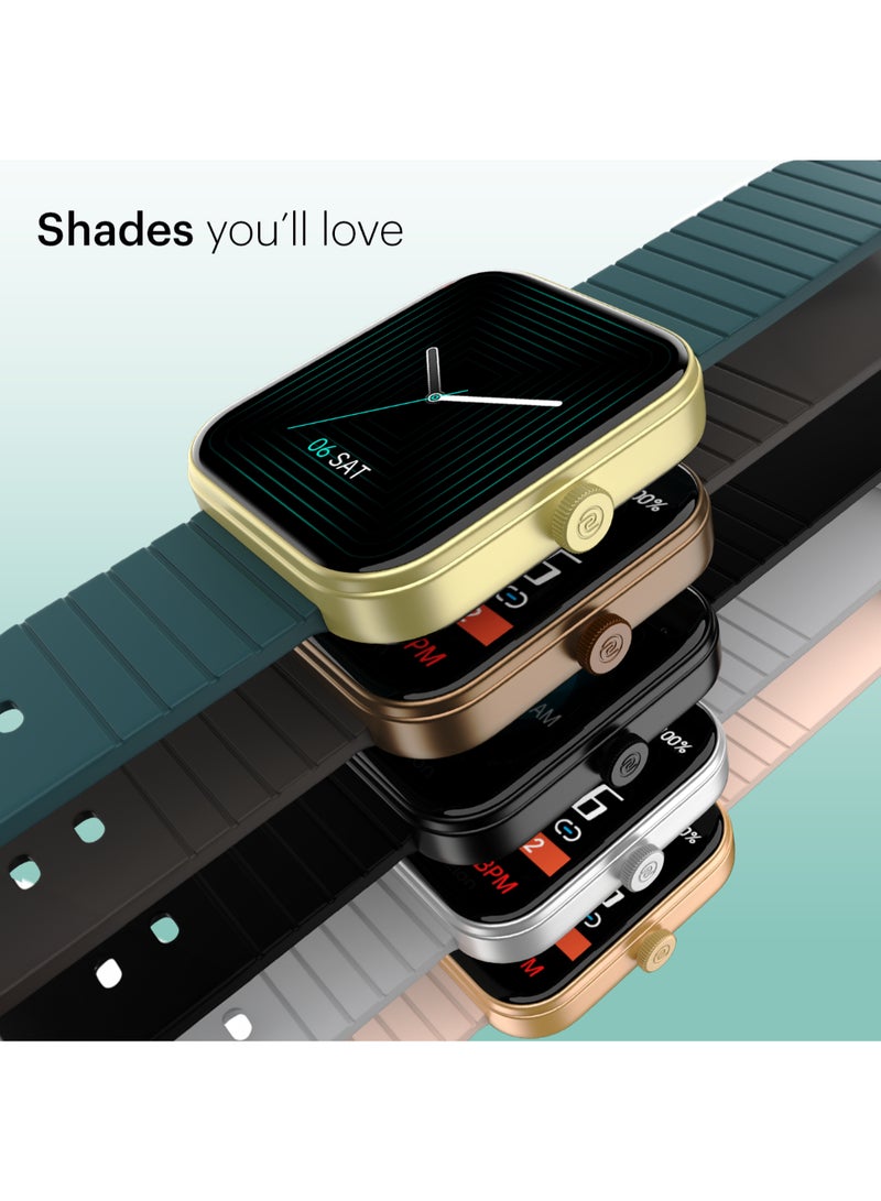 Noise - Colorfit Pulse 3 With 1.96" Biggest Display Bluetooth Calling Smart Watch, Premium Build, Auto Sport Detection & 170+ Watch Faces Smartwatch For Men & Women Vintage Brown - Image 1