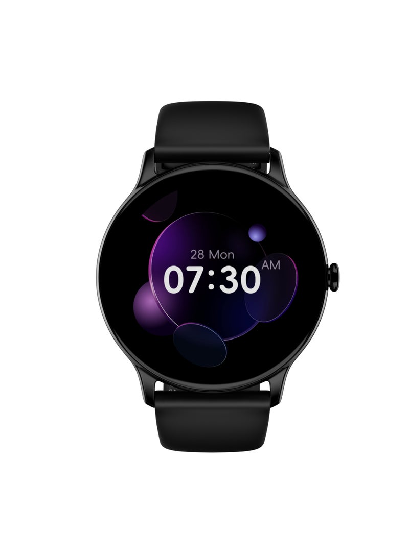 نويز ساعة ذكية توست جو بشاشة 1.39 بوصة، مكالمات بلوتوث Trusyncᵀᴹ، تشطيب معدني لامع، أكثر من 150 واجهة ساعة، IP68، تتبع النوم، أكثر من 100 وضع رياضي، ساعة ذكية للرجال والنساء - Image 2