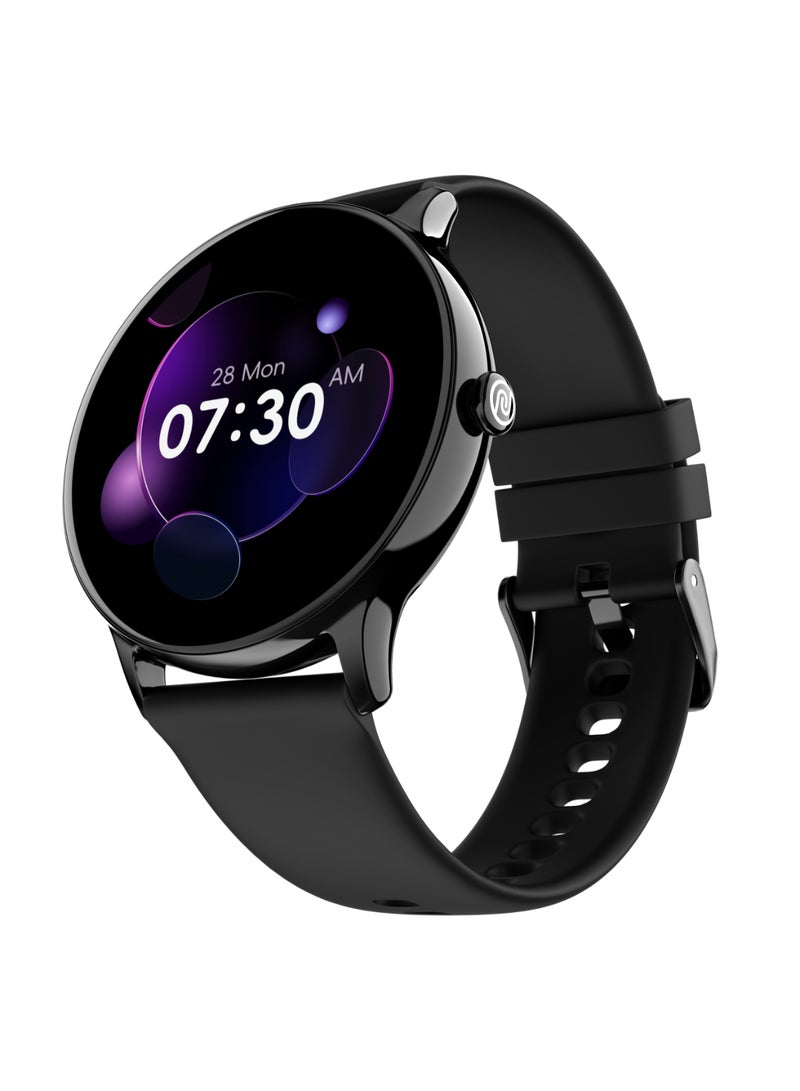 نويز ساعة ذكية توست جو بشاشة 1.39 بوصة، مكالمات بلوتوث Trusyncᵀᴹ، تشطيب معدني لامع، أكثر من 150 واجهة ساعة، IP68، تتبع النوم، أكثر من 100 وضع رياضي، ساعة ذكية للرجال والنساء - Image 3