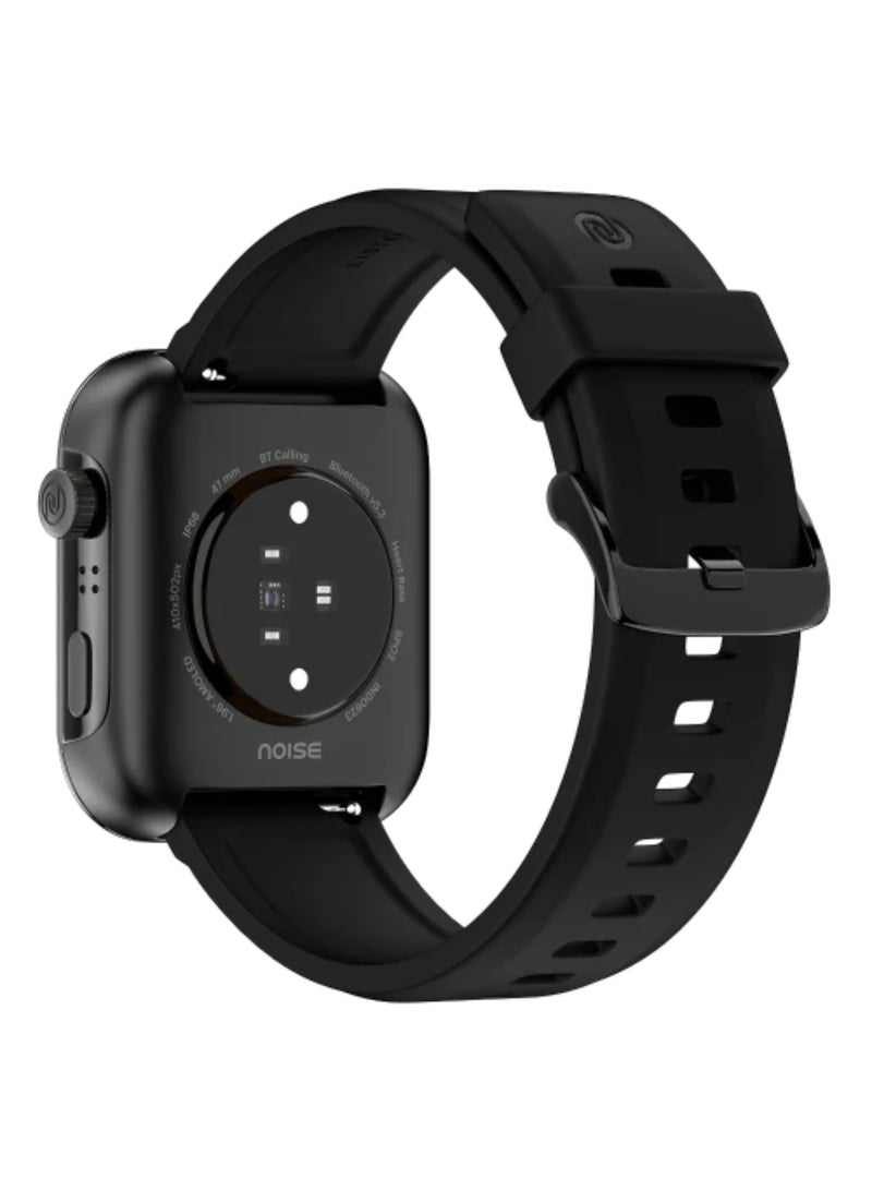 Noise Colorfit Pro 5 Max 1.96" Amoled Display Smart Watch, Bt Calling, Post Training Workout Analysis, Vo2 Max, Rapid Health, 5X Faster Data Transfer Jet Black - Image 2