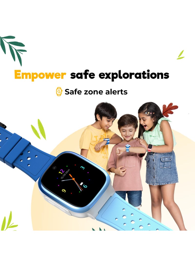 Noise Explorer Kids Smart Watch With Gps Tracking, 2-Way Video & Voice Calling, Safe Zone Alert, School Mode, Sos, Habit Formation, App For Parents Wonder Pink  - Image 4